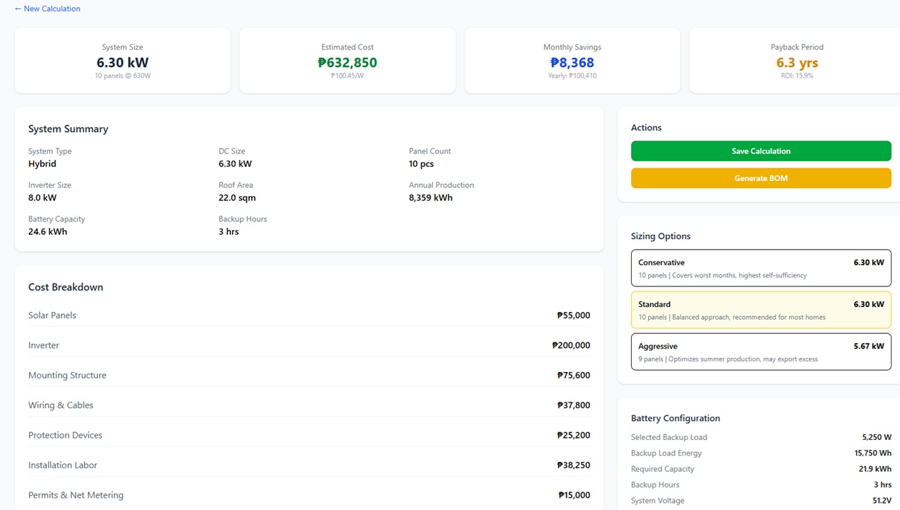 SolarPro CRM interface screenshot 4